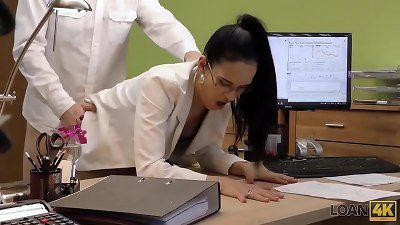 LOAN4K. Agent can give honey a loan if she will satiate all his needs